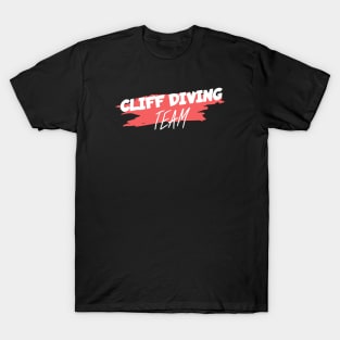 Cliff diving team T-Shirt